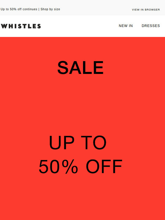 SALE | New lines added