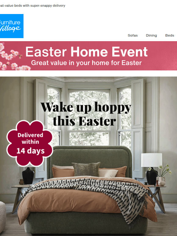 🌙 Dreamier sleep, delivered in time for Easter