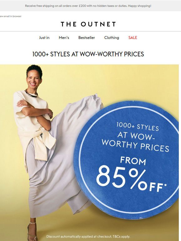 Styles and prices to make you smile 1,000s of times