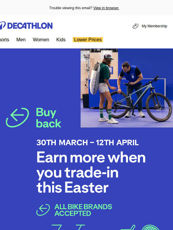 Adam, get paid to upgrade with Buy back