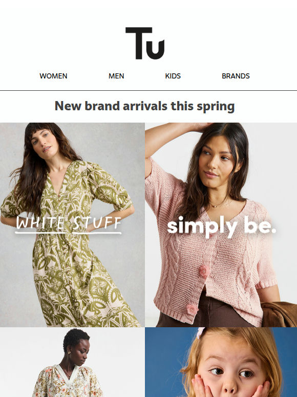 Newness from Brands at Tu
