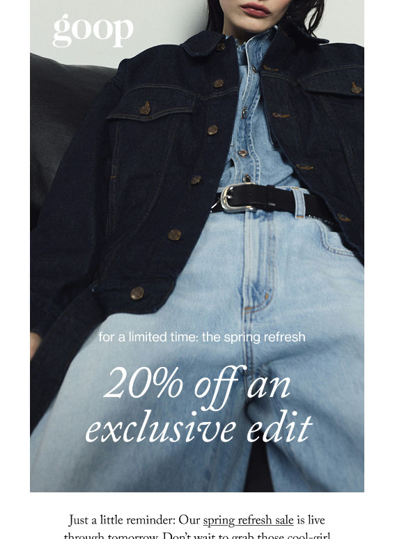 in case you missed it: 20% off