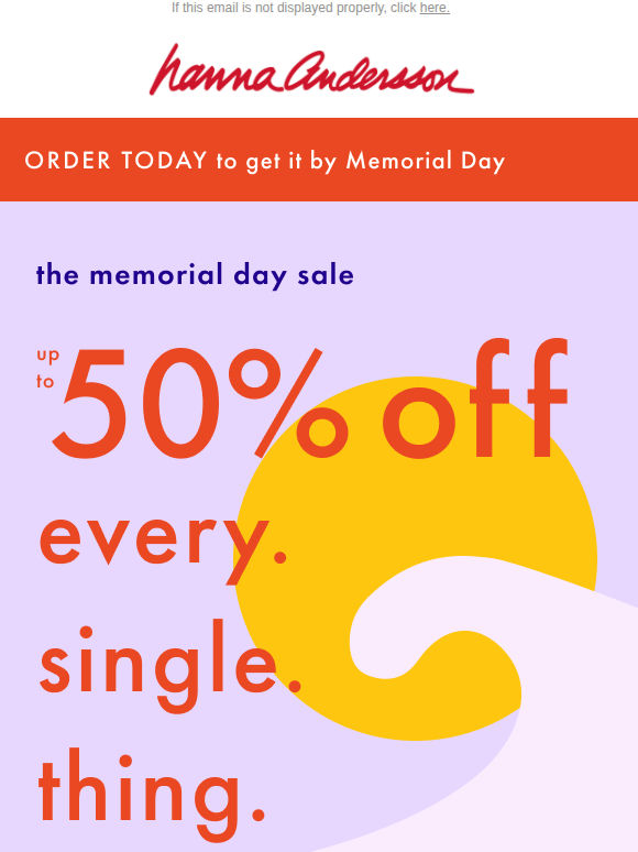 Don’t Miss It: Up To 50% Off EVERYTHING!