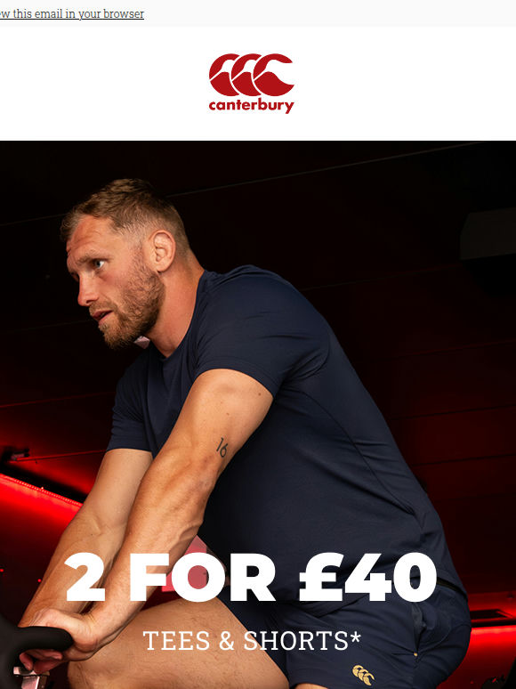 2 for £40. Get set for more.