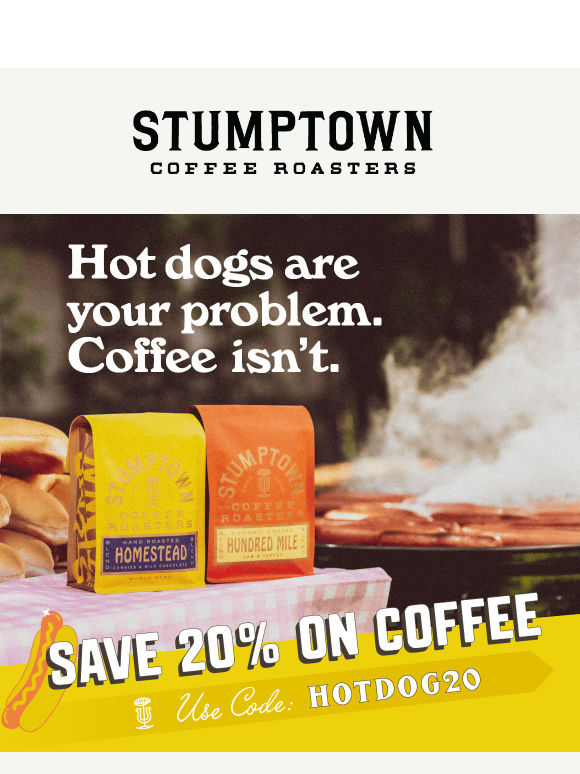 Only hours left for 20% off! ☕⏰