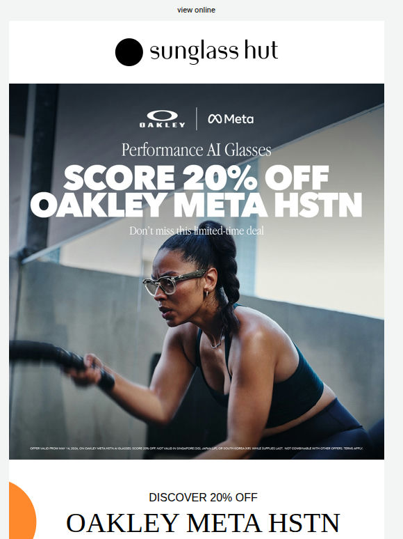 Oakley Meta HSTN: Now 20% off