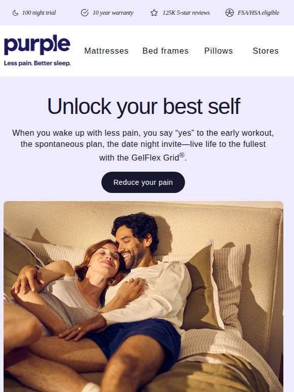 63% less pain. Seriously.