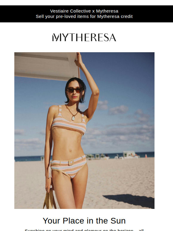 Vibrant beachwear for days in the sun