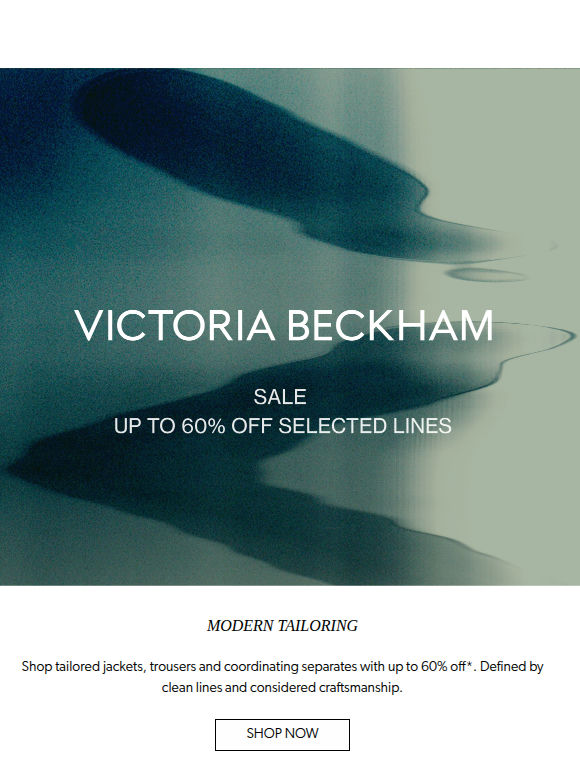 SALE: Modern Tailoring
