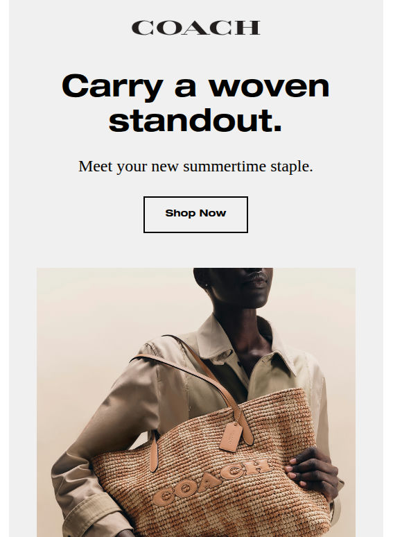 Now trending: woven bags