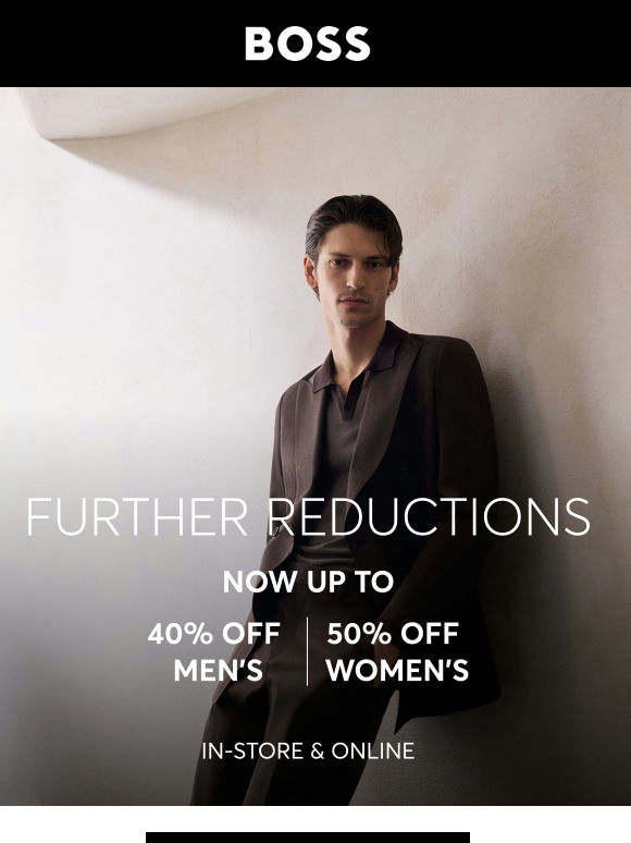 Starting now: Up to 40% off!