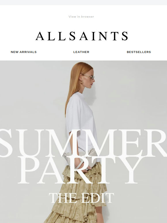 New: The Summer Party Edit