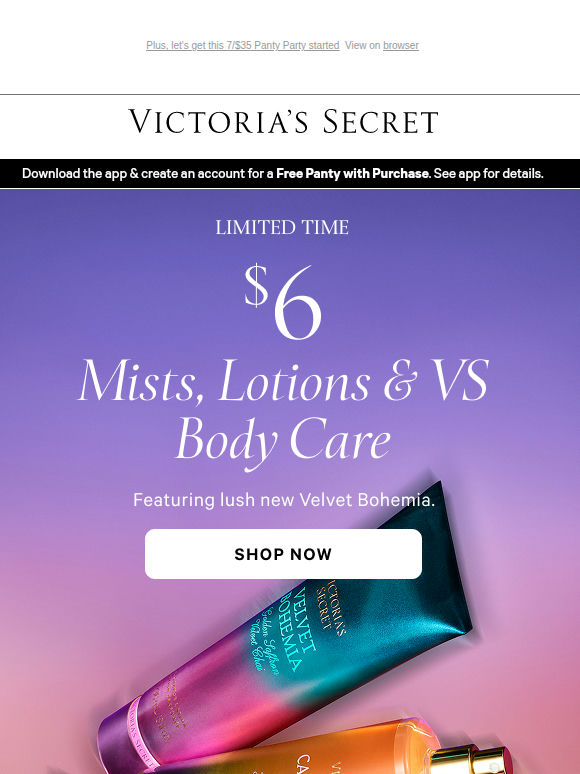 Not A Drill: $6 Mists, Lotions & Body Care