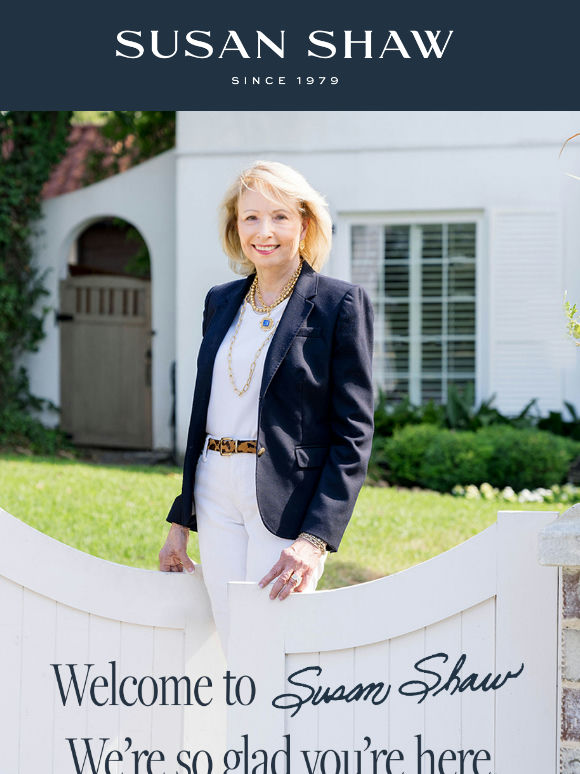 Welcome to Susan Shaw!