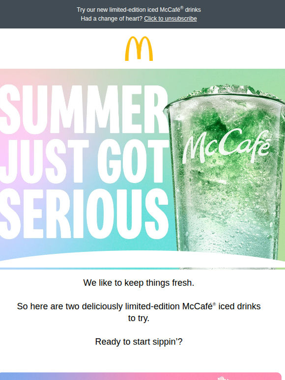 Tastes like… summer
