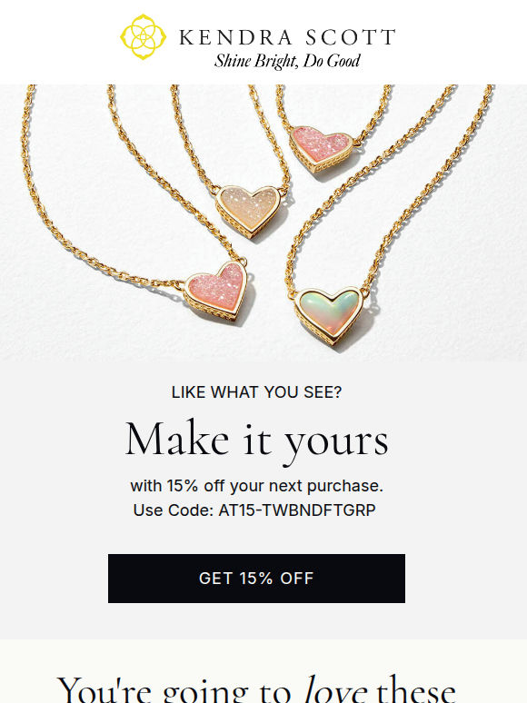 Enjoy 15% Off!