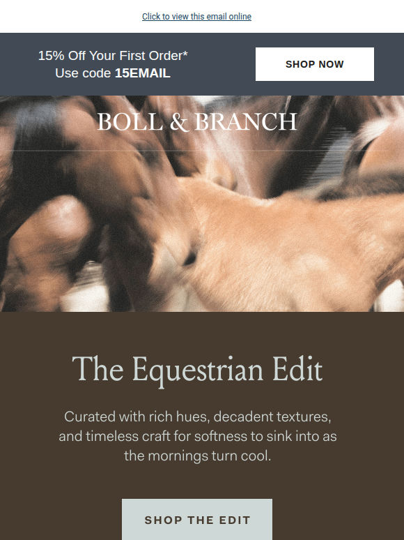 Ride into fall with the Equestrian Edit