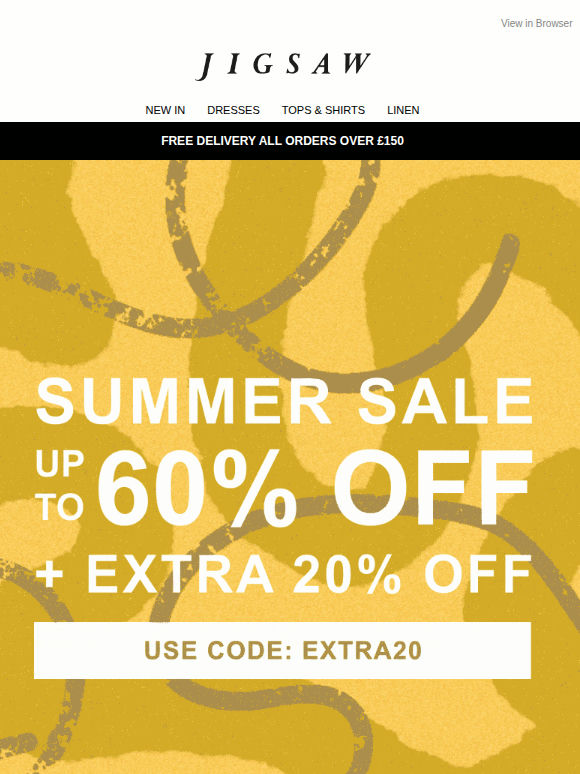 Extra 20% Off | Summer Sale