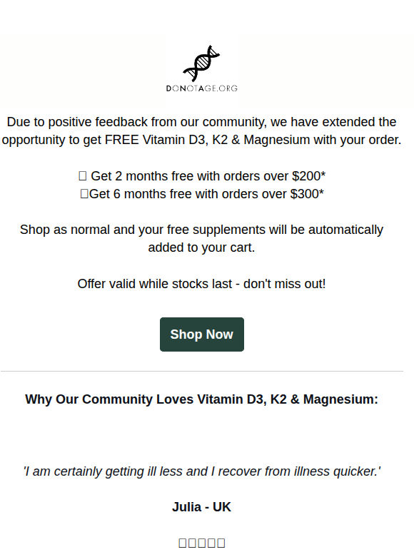 EXTENDED: Free Vitamin D While Stocks Last ⌛
