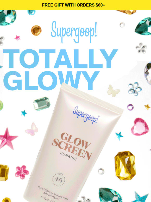 Totally glowy SPF ✨