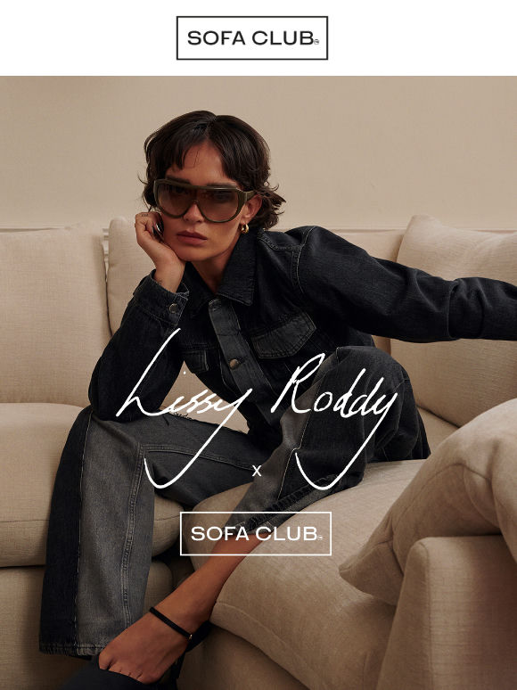 Presenting: Sofa Club x Lissy Roddy.