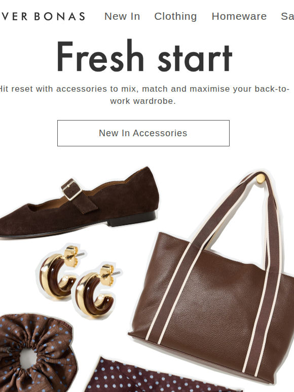 Fresh start | New in Accessories