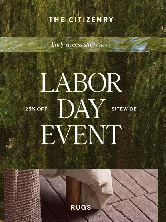 NOW OPEN: Early Access, 25% Off