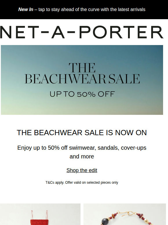 SALE ALERT: the beachwear edit