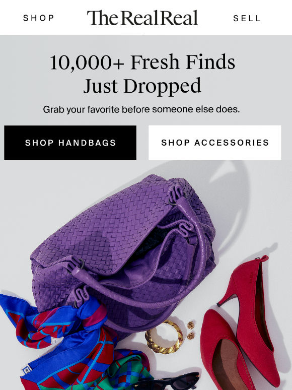 Thousands of bags & accessories just dropped