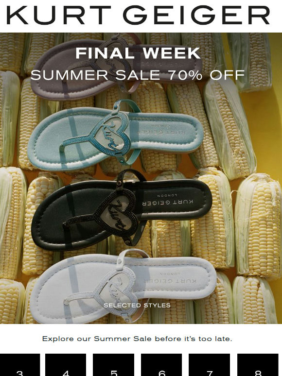 Final Week | Summer Sale