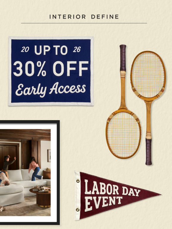 VIP Early Access: Up to 30% Off Sitewide