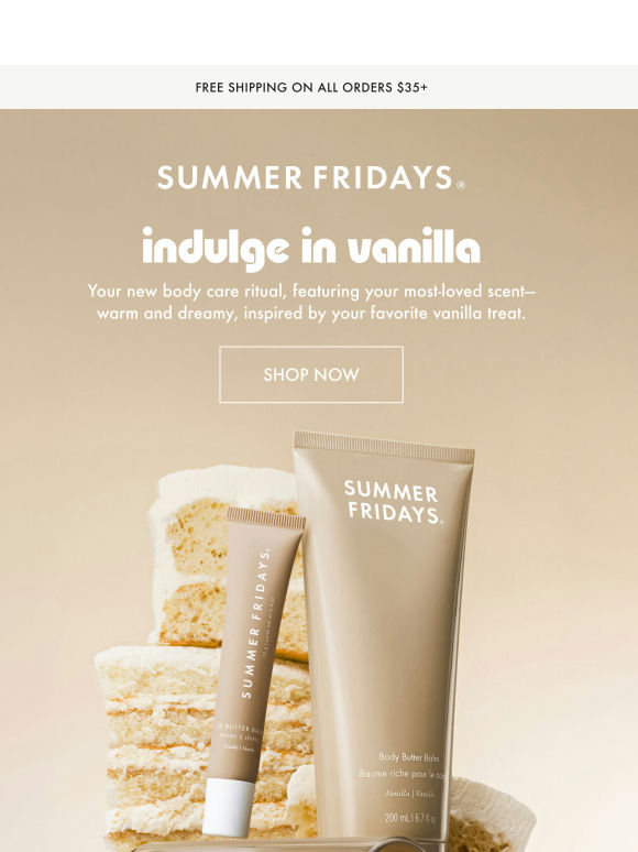 The Vanilla Body Ritual🍦