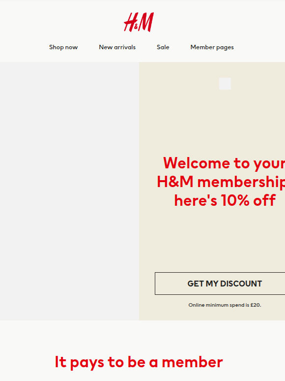 Hello! Here's 10% off your next purchase!