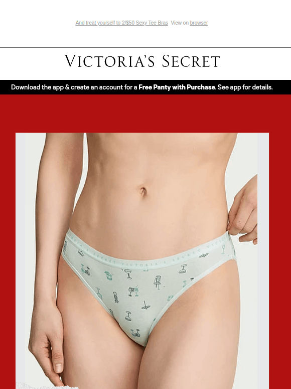 5/$19.99 Sale Panties—Not a Typo