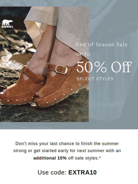 Last Chance for an Extra 10% Off.