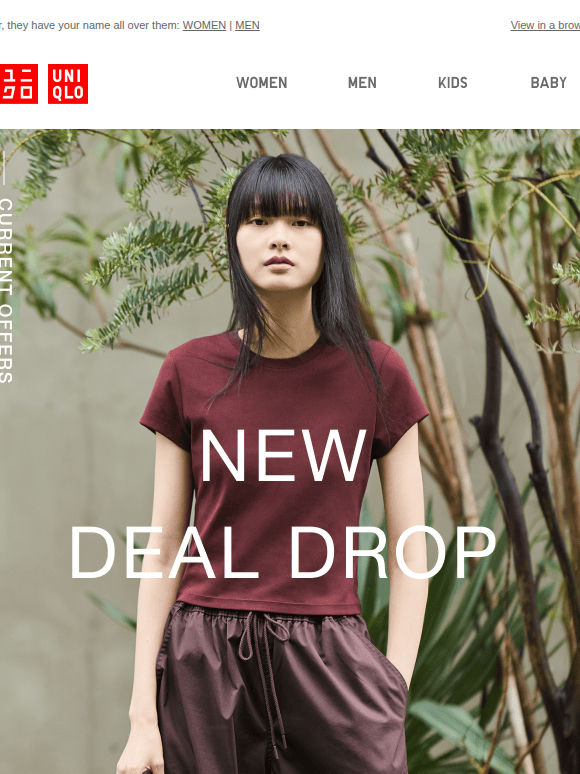 NEW deals have arrived