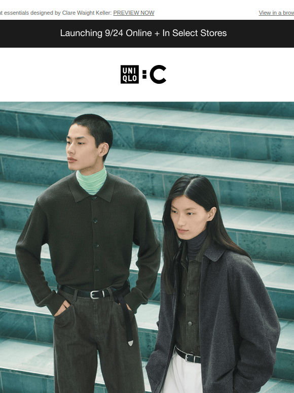 New UNIQLO : C arrives 9/24