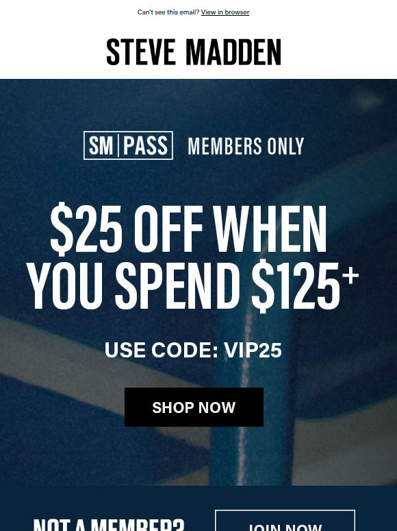 VIP Special: 25% Off