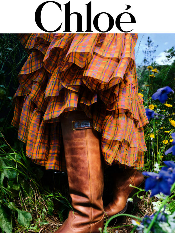 Chloé Western Boots
