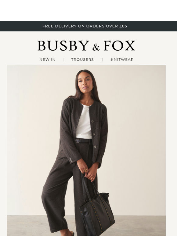 Style made simple | Barrel leg trousers