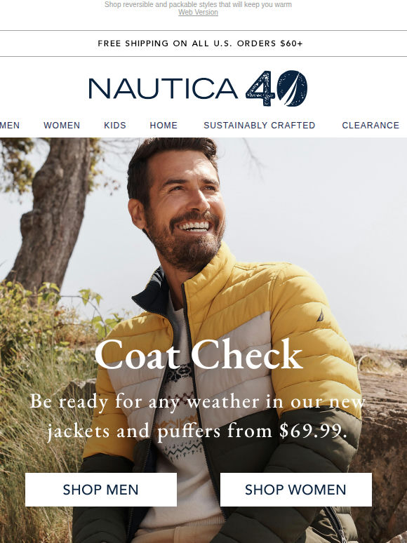 Starting at $69.99: NEW OUTERWEAR!