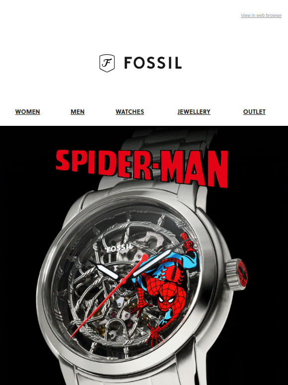 Not All Heroes Wear Capes. They Wear Watches.