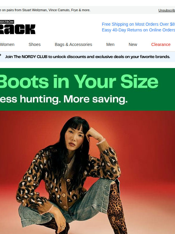 Boots in Your Size 👢