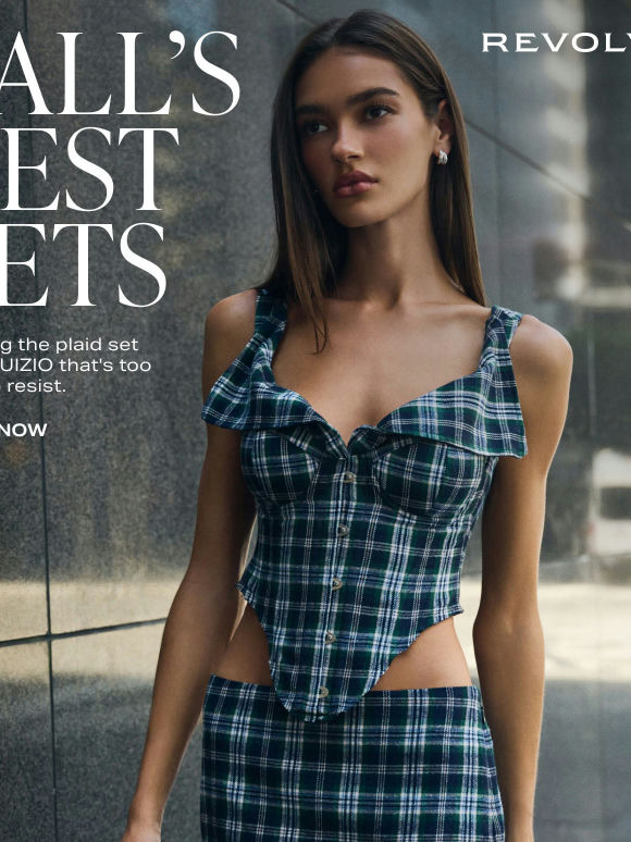 The Cute Plaid Set You Need This Fall