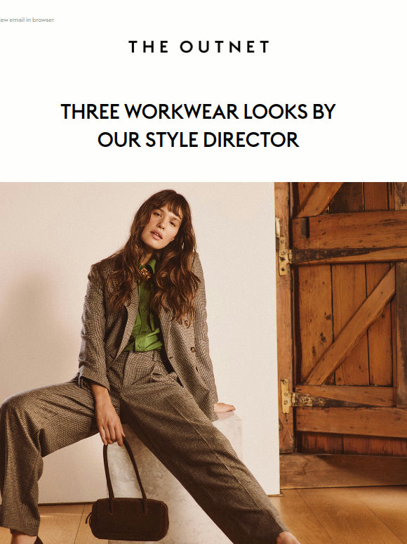Our Style Director's take on modern workwear