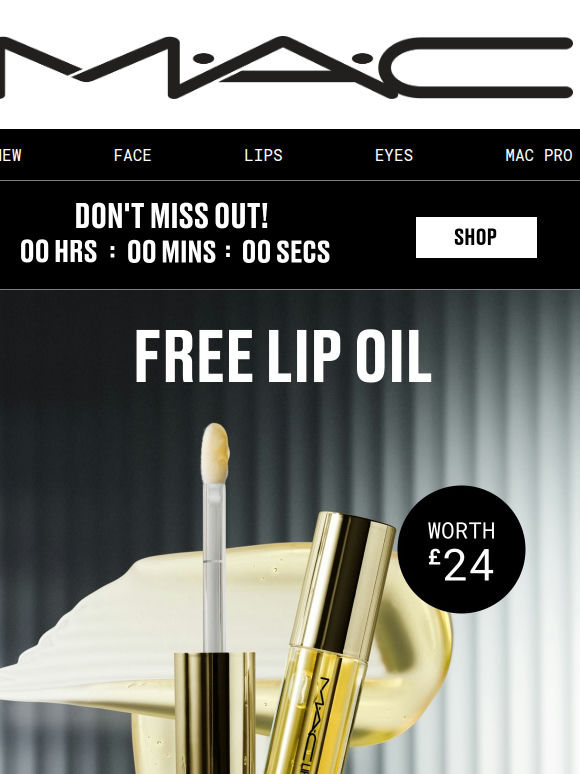Your Free Lipglass? Almost Gone...