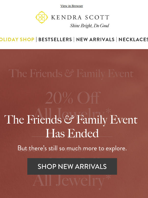 Last Chance: Up to 25% Off