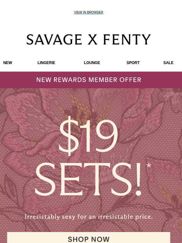 Your New Fall Sets Are $19