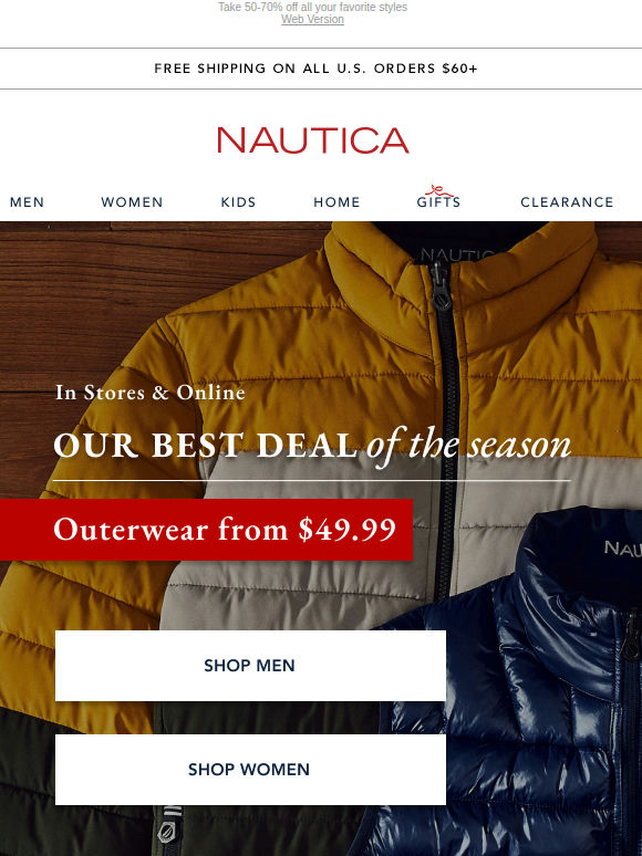 From $49.99: Our BEST coats & jackets inside!