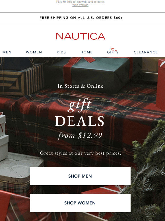 ✨ Don't miss these early gift deals! Starting at $12.99 ✨